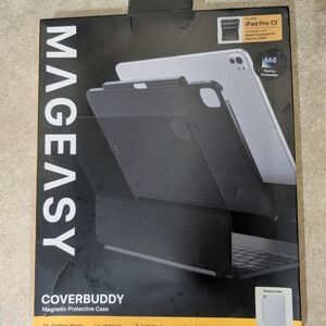 Black Magnetic Protective Case for iPad Pro 13"